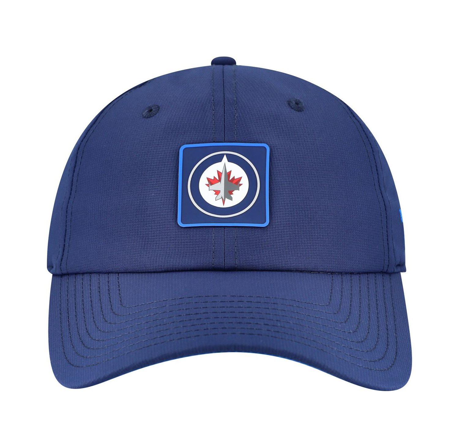 Men's Navy Winnipeg Jets Authentic Pro Rink Adjustable Hat
