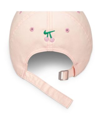 Big Boys and Girls Light Pink Fruit Club Adjustable Hat