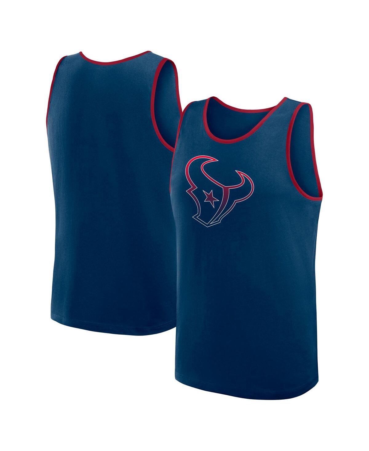 Men's Navy Houston Texans Unmatched Success Tank Top - Navy