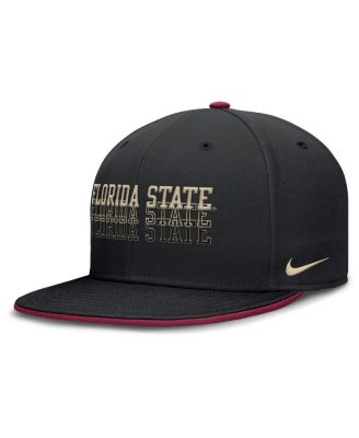 Nike - Men's Black Florida State Seminoles True Primetime Performance Fitted Hat
