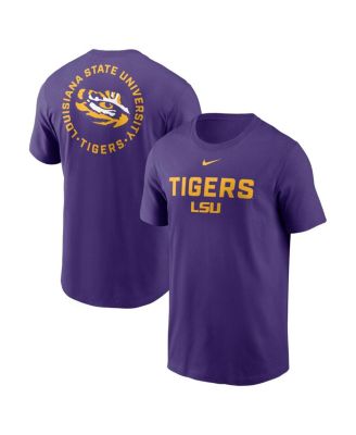 Nike - Men's Purple LSU Tigers Campus 2-Hit T-Shirt