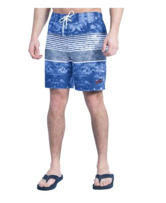 G-III Sports by Carl Banks - Men's Royal/Gray Buffalo Bills Horizon Volley Swim Shorts