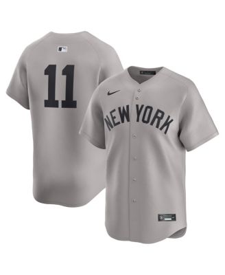Nike - Men's Anthony Volpe Gray New York Yankees Road Limited Player Jersey