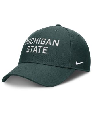 Nike - Men's Green Michigan State Spartans Rise Practice Adjustable Hat