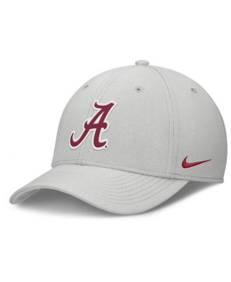 Nike - Men's Gray Alabama Crimson Tide Rise Practice Performance Adjustable Hat