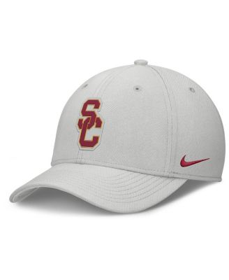 Nike - Men's Gray USC Trojans Rise Practice Performance Adjustable Hat