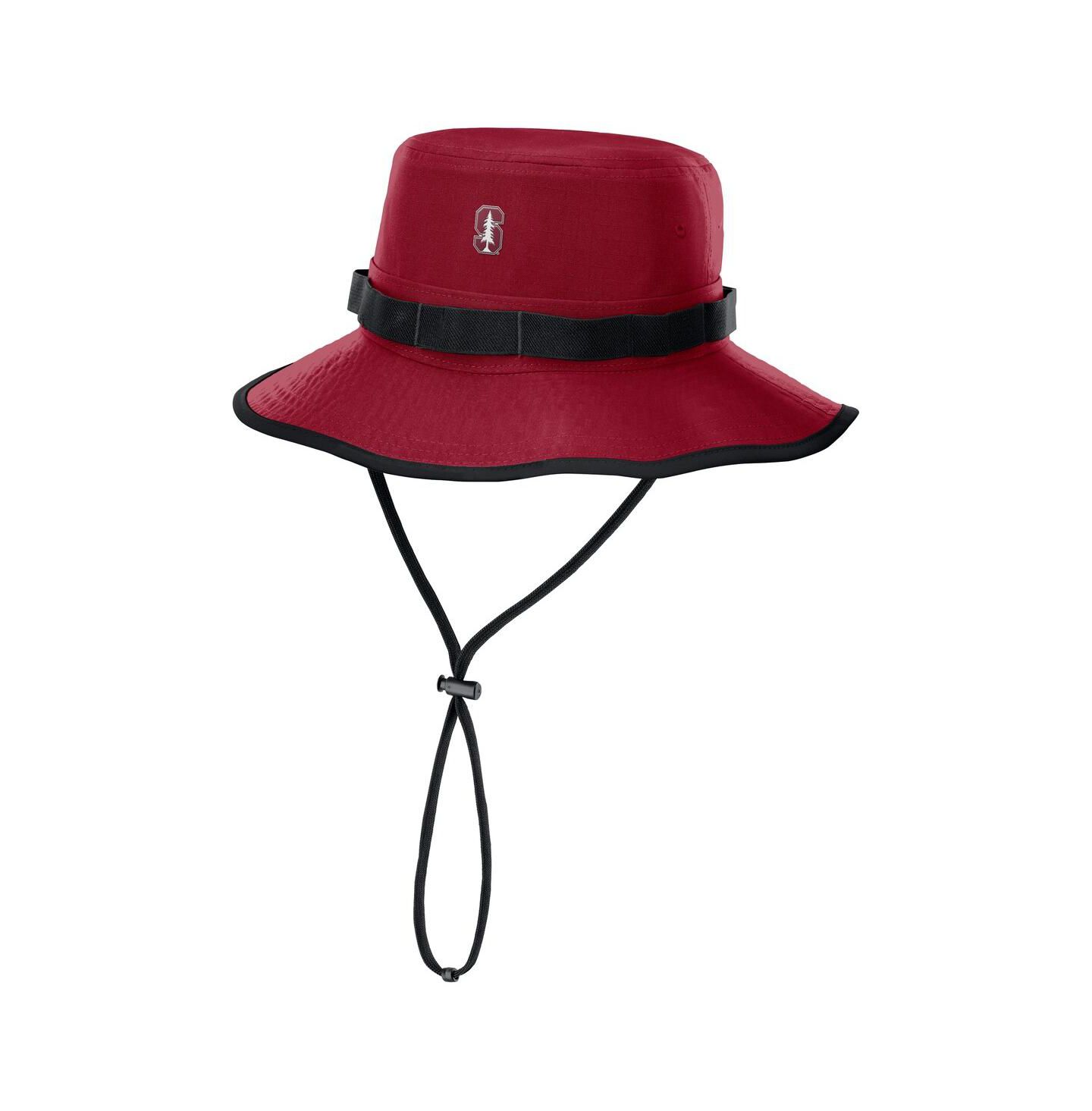 Мужская панама Nike Cardinal Stanford Cardinal 2025 Sideline Apex Boonie Performance Bucket Hat — фото 1