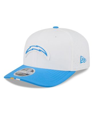 New Era - Men's White/Powder Blue Los Angeles Chargers 2025 NFL Training Camp 9SEVENTY Adjustable Hat