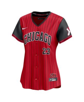 Women's Andrew Benintendi Red/Black Chicago White Sox 2025 City Connect Limited Player Jersey