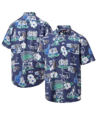 Reyn Spooner - Men's Navy Dallas Cowboys Scenic Button-Down Shirt