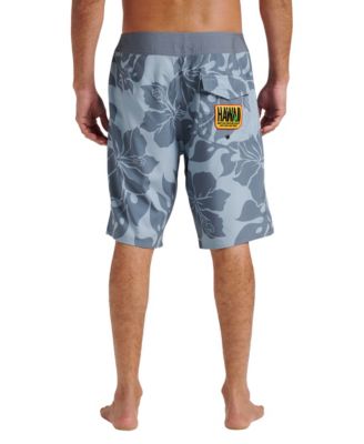 Men's Surfsilk Hibiscus Straight Boardshorts