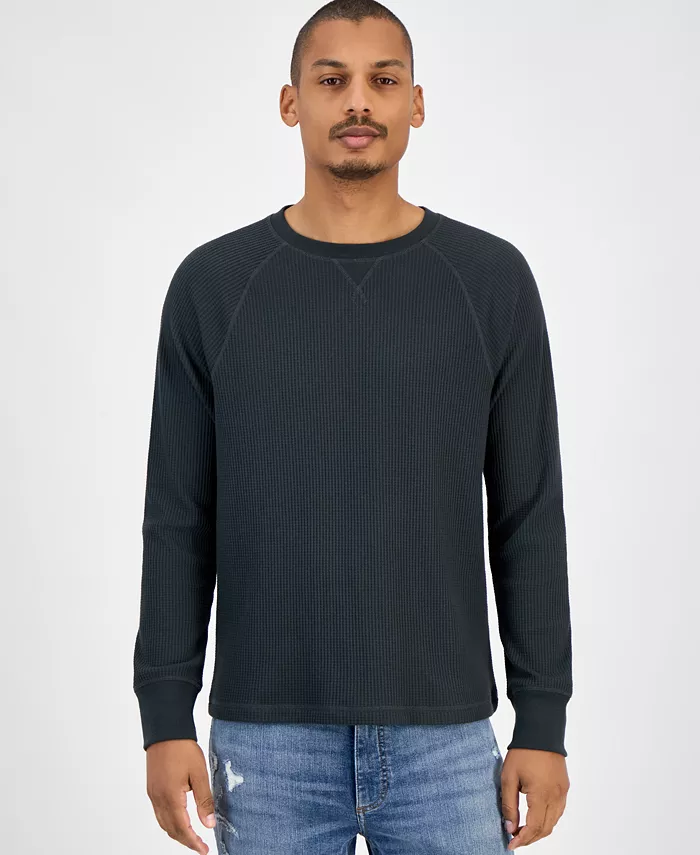 Men's Waffle-Knit Thermal Shirt - thumbnail 10