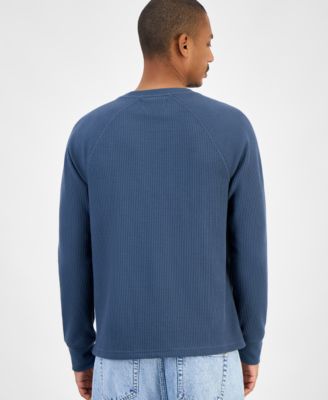 Men's Waffle-Knit Thermal Shirt, Macy's Exclusive