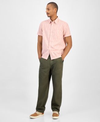 Men's Printed Short-Sleeve Shirt, Macy's Exclusive