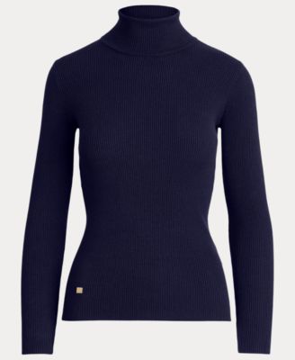 Ribbed Turtleneck Sweater