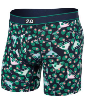 SAXX - Men's Daytripper Moisture-Wicking Printed Boxer Briefs