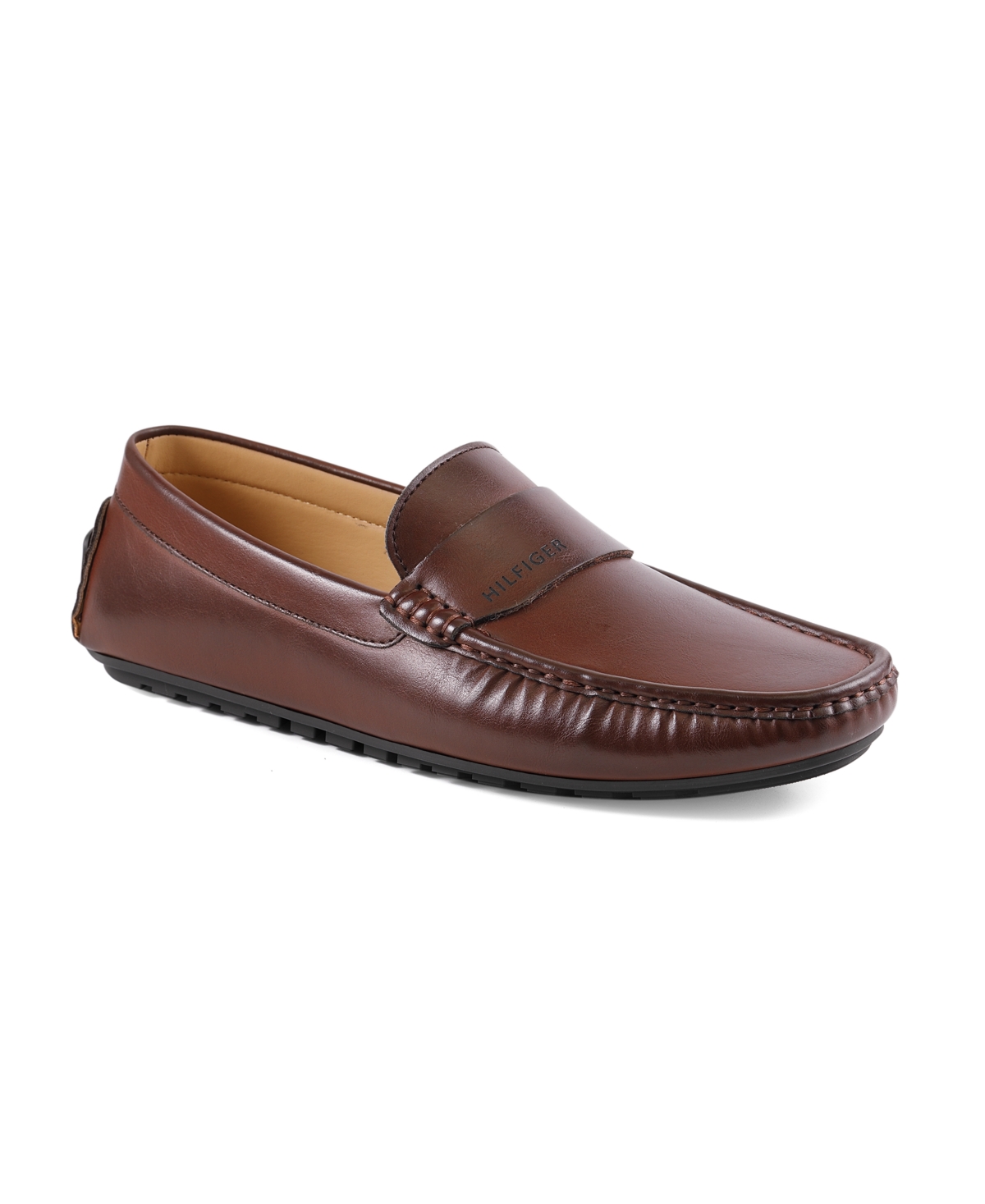 Tommy Hilfiger Ruven Driving Loafer In Brown