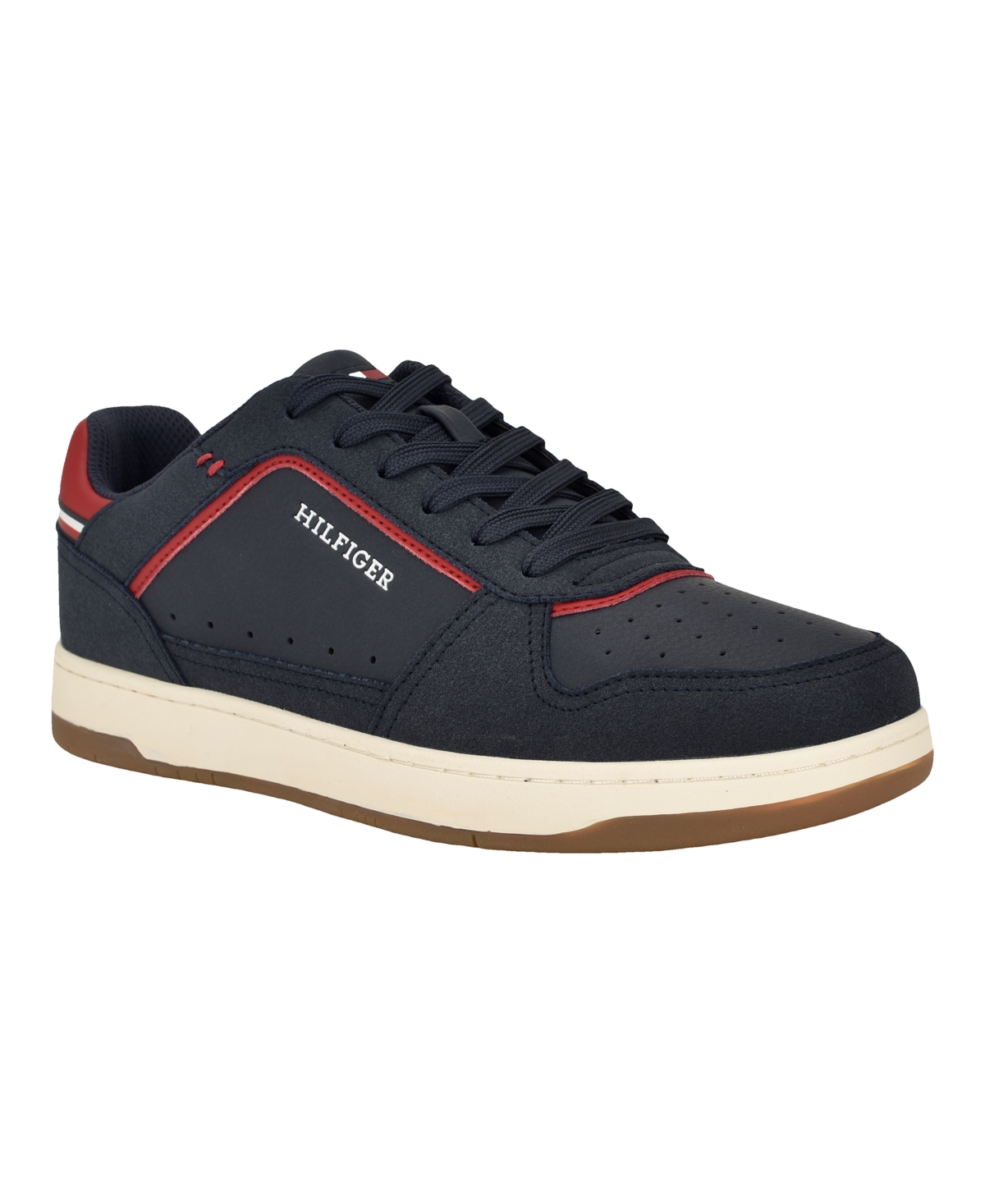 Men's Torri Lace Up Fashion Sneakers - Navy, Red