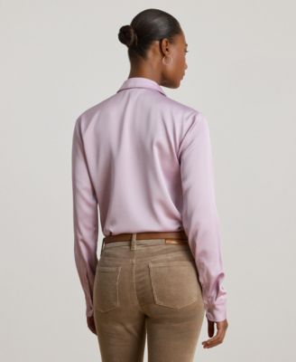 Women's Satin Charmeuse Shirt