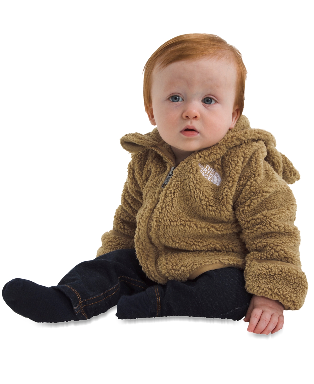 The North Face Baby Campshire Full-zip Hoodie In Brown