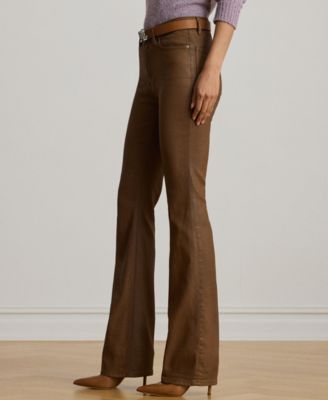 Women's Coated High-Rise Boot Jeans