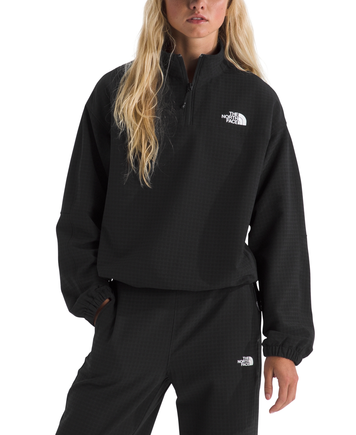 The North Face Women's Tekware Quarter-zip Jacket In Black