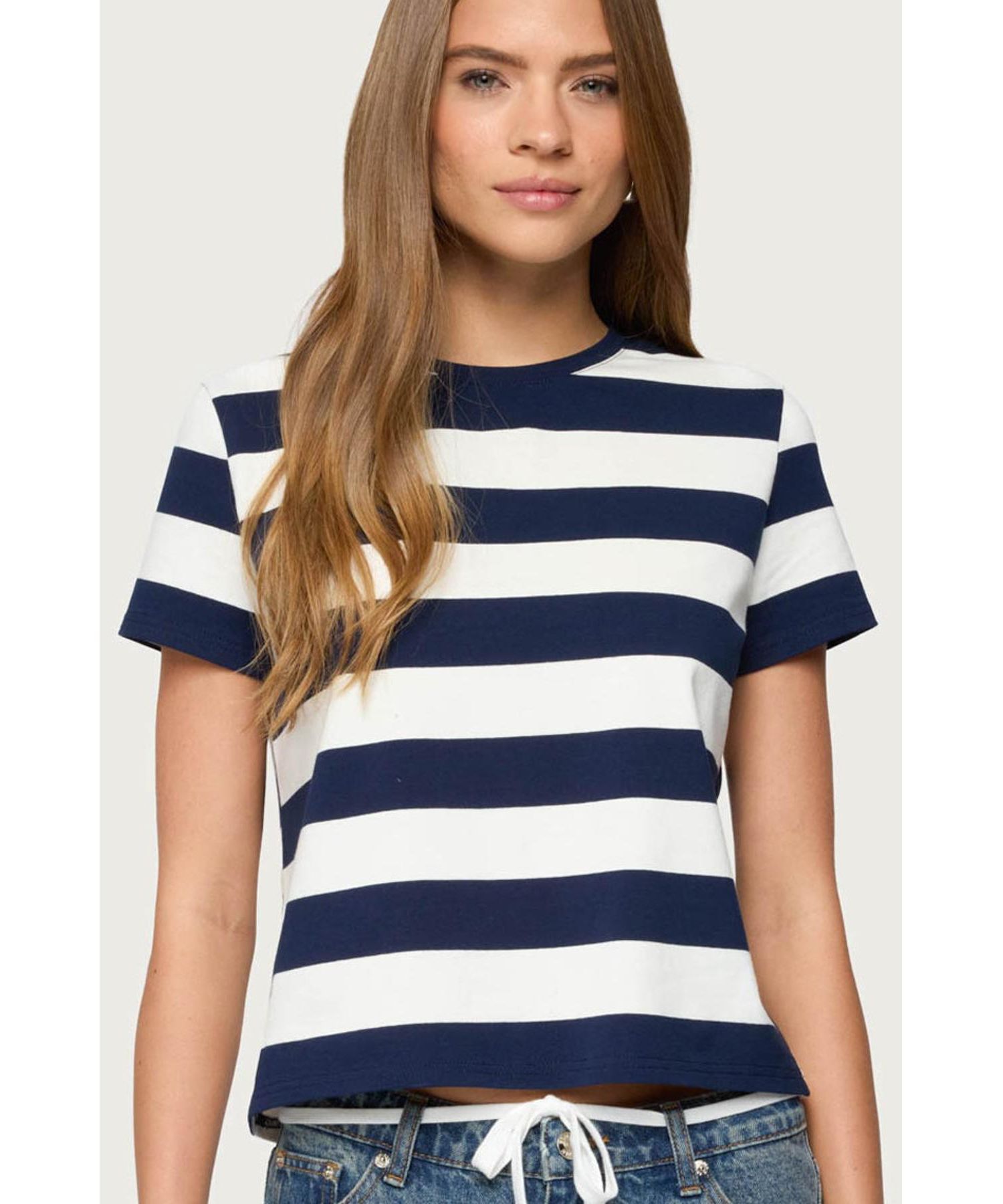 Women's Valetta Oversized Striped T Shirt