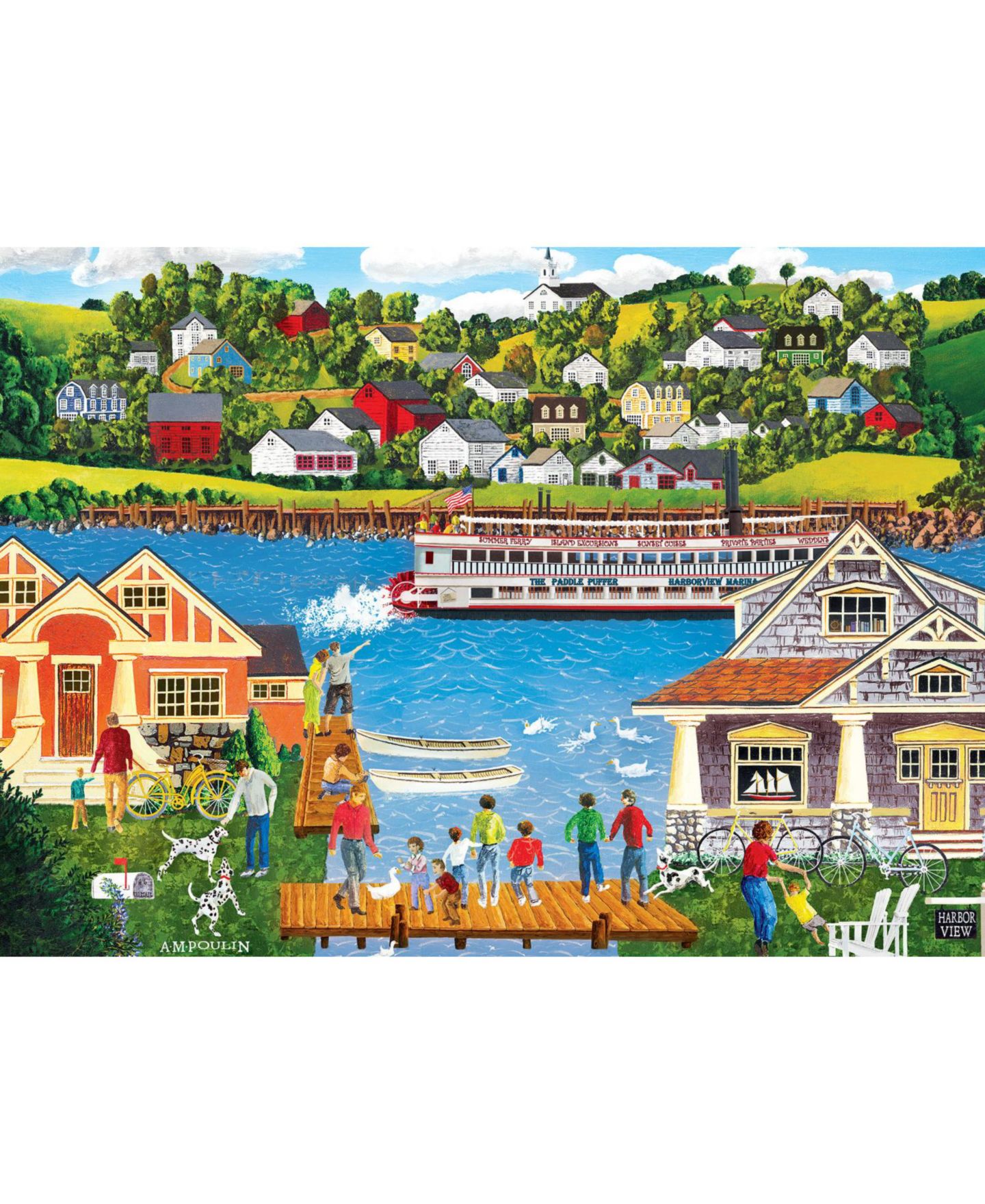 Детский пазл MasterPieces Puzzles Sweet Summer Memories 500-Piece Puzzle, от 14 лет — фото 2