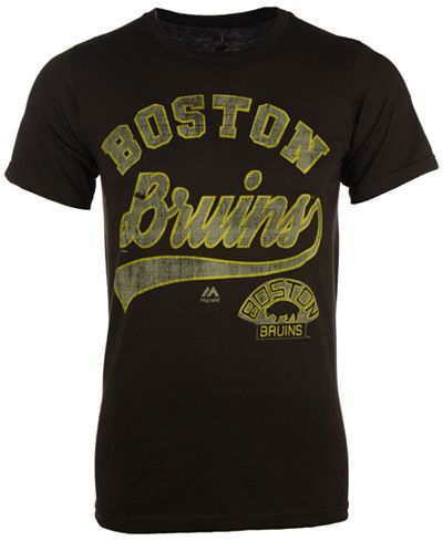 Majestic Men's Boston Bruins Vintage Inspired Performance T-Shirt