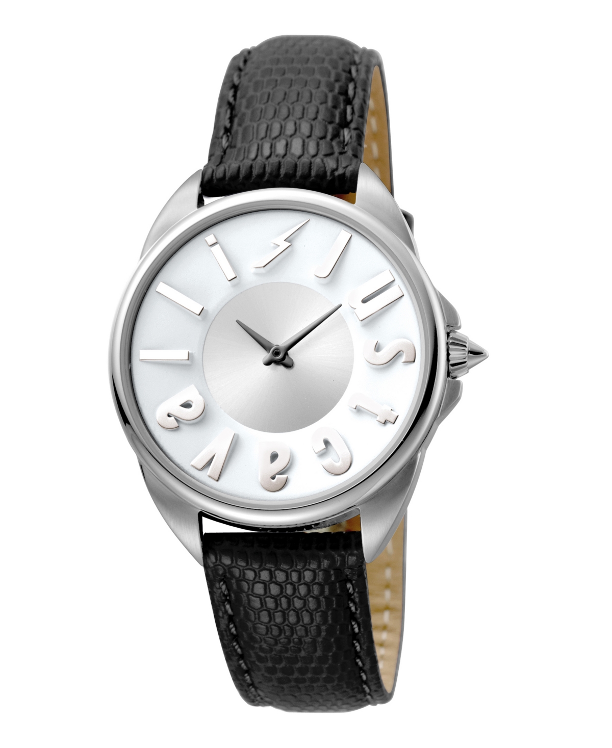 Women's Silver Stainless Steel Bracelet Watch, 34mm - Silver