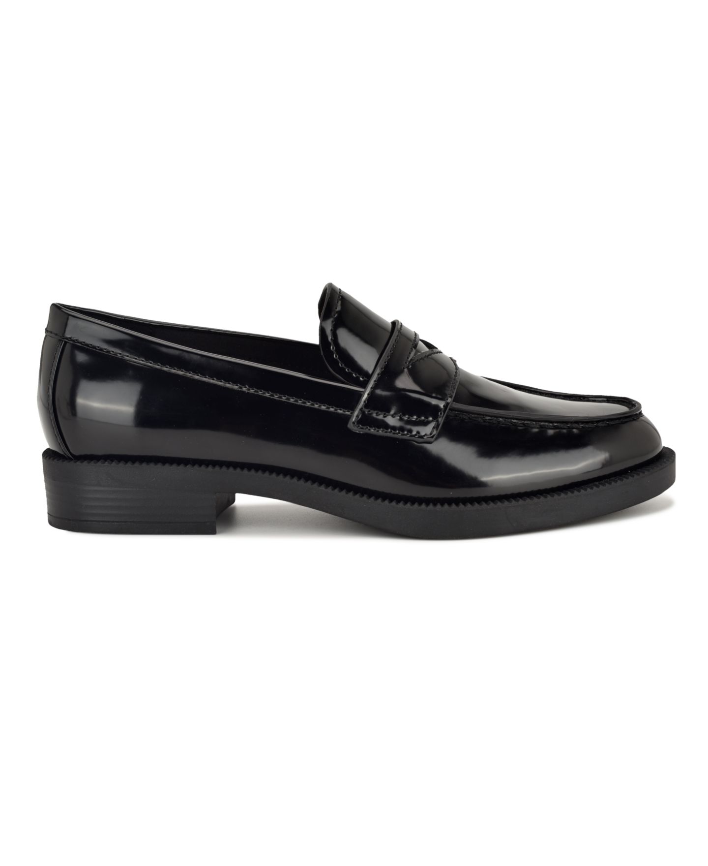 Женские туфли Nine West Berg Slip-On Penny, цвет: Чёрный лаковый — фото 2