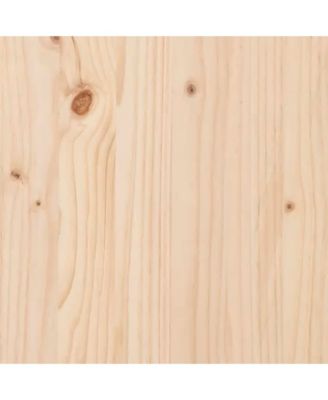 Garden Planters 2 pcs 23.6"x23.6"x23.6" Solid Wood Pine