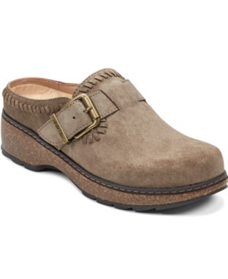 Women's Kay Stitched Round Toe Clogs