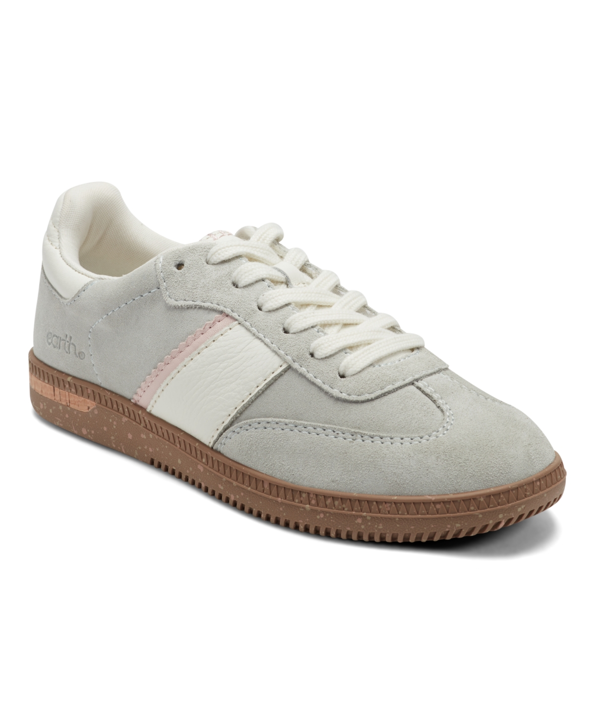 Earth Women's Penny Stripe Lace-up Sneakers In Gray