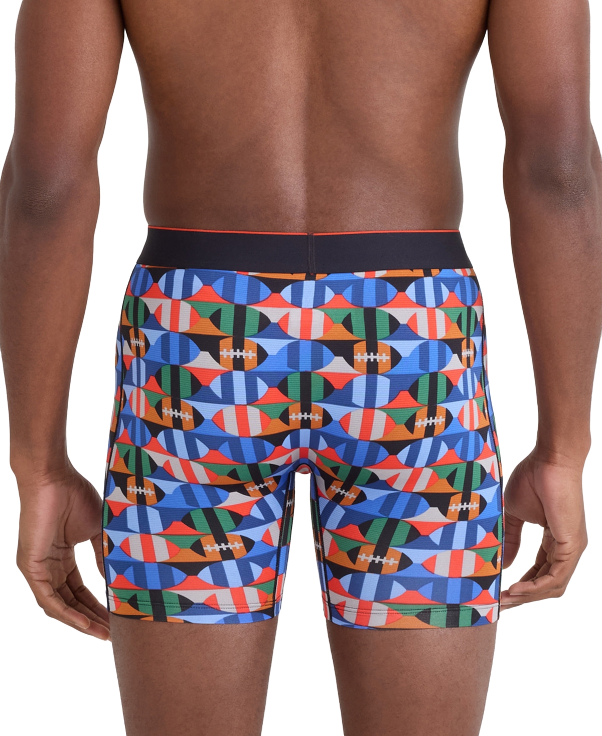 Saxx Multisport Performance Mesh Boxer Briefs In Multi