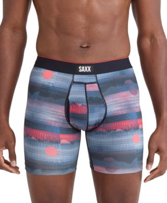 Men's Multi-Sport Printed Mesh Boxer Briefs