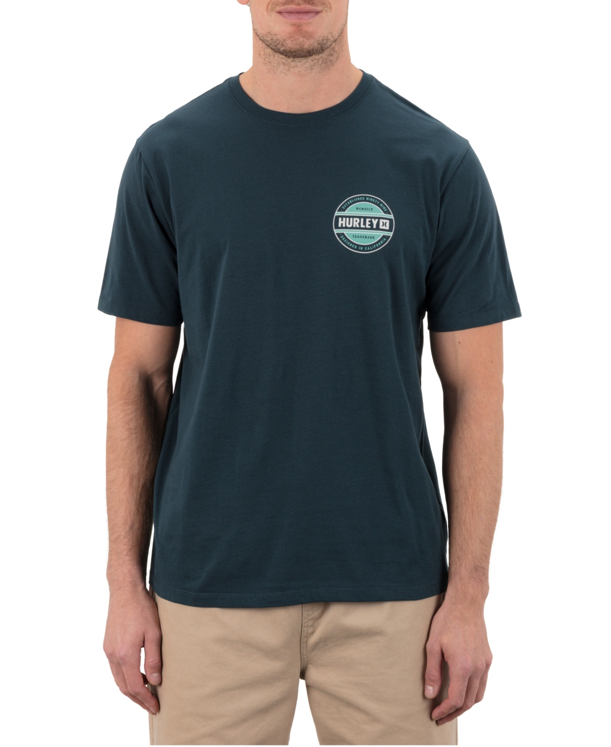 Hurley Men's Filler Short Sleeve T-Shirt