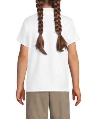 売れ筋商品|||ランズエンド カットソー トップス レディース Women's Short Sleeve Feminine Fit Rapid Dry Polo Shirt Soapstone Lands' End Women's Girls Short Sleeve Feminine Fit Rapid Dry