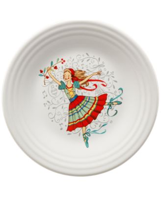 Fiesta - Nutcracker The Ballerina Classic Rim 9" Luncheon Plate