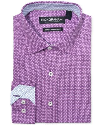 Nick Graham - Men's Corner Square Dress Shirt