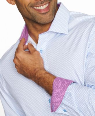 Men's Four-Leaf Clover Dress Shirt