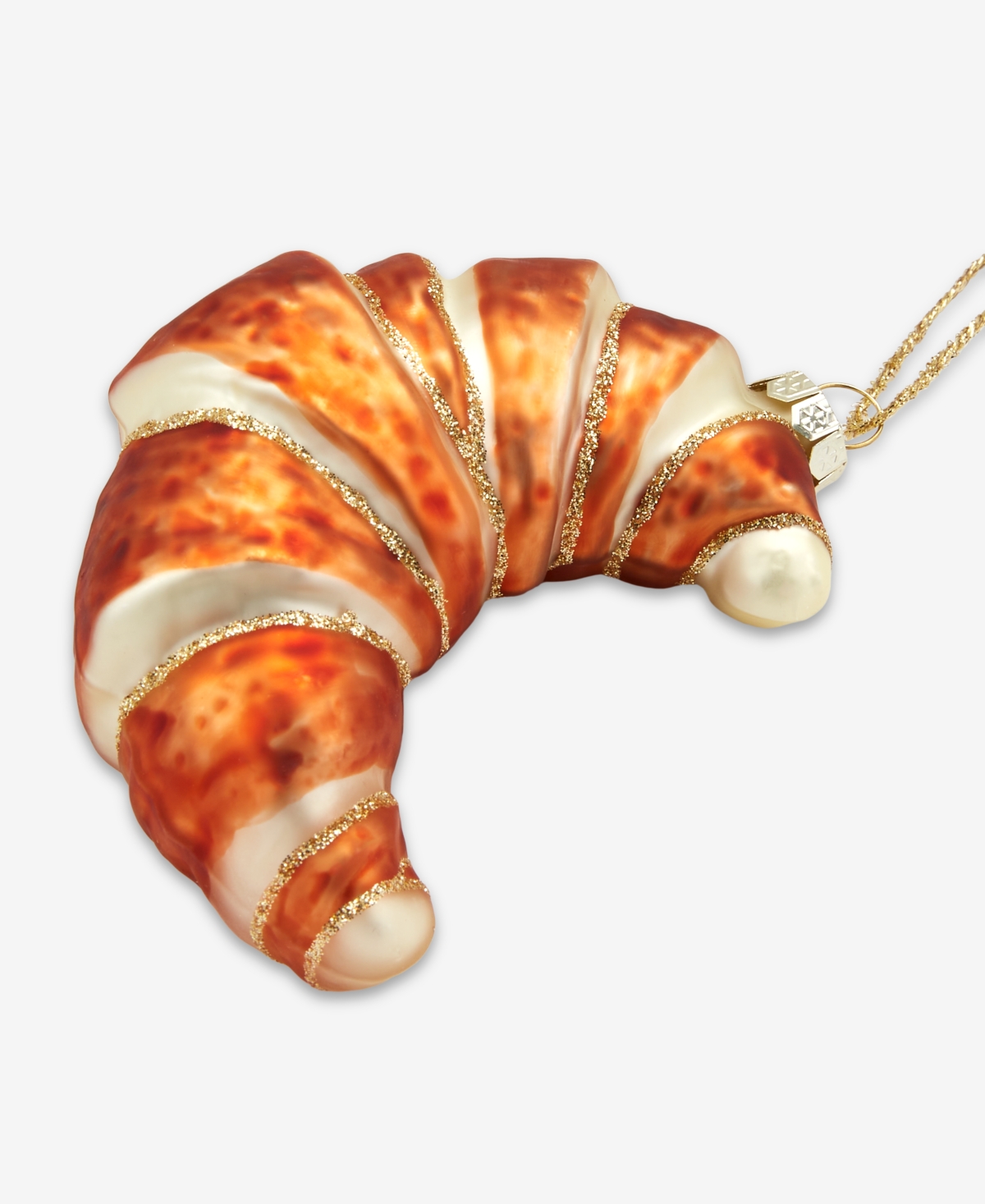 Holiday Lane Foodie Croissant Ornament, Macy's Exclusive In Transparent