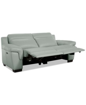 Julius II 2-Pc. Leather Sofa with 2 Power Recliners, Exclusively at Macy's