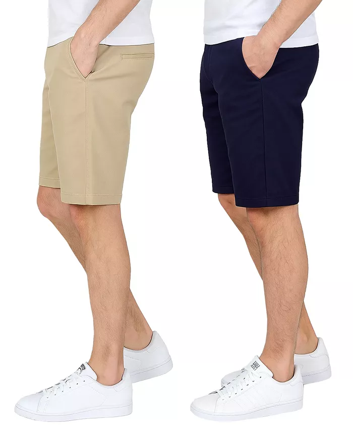 Men's 2-Pack Flex Stretch Chino Shorts - thumbnail 3