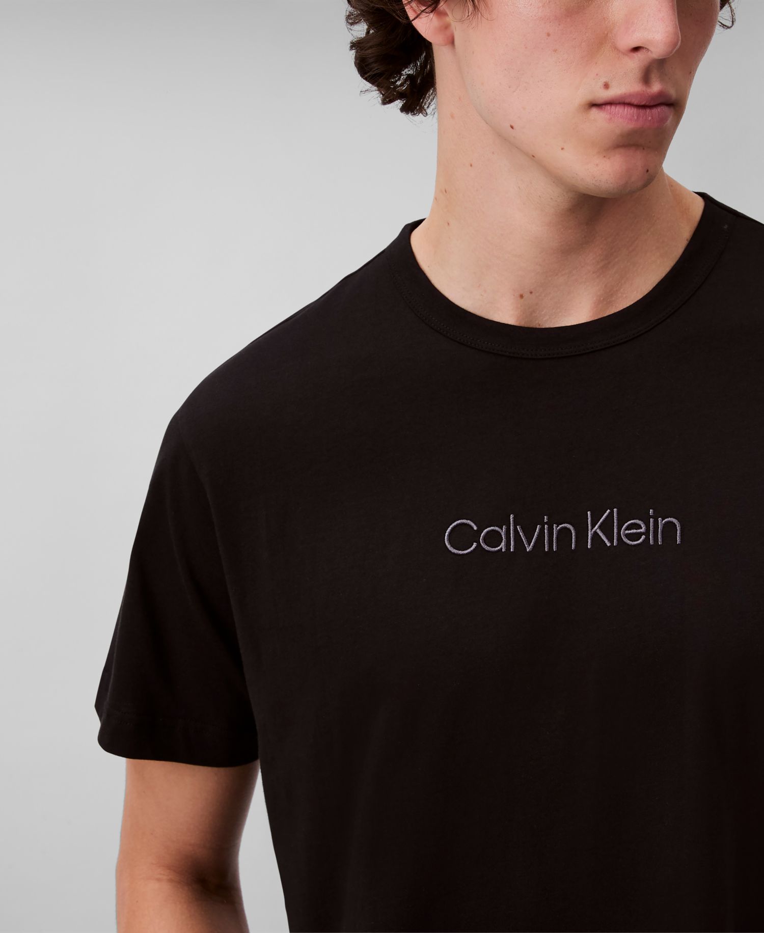 Men's Modern Cotton Crewneck Pajama T-Shirt