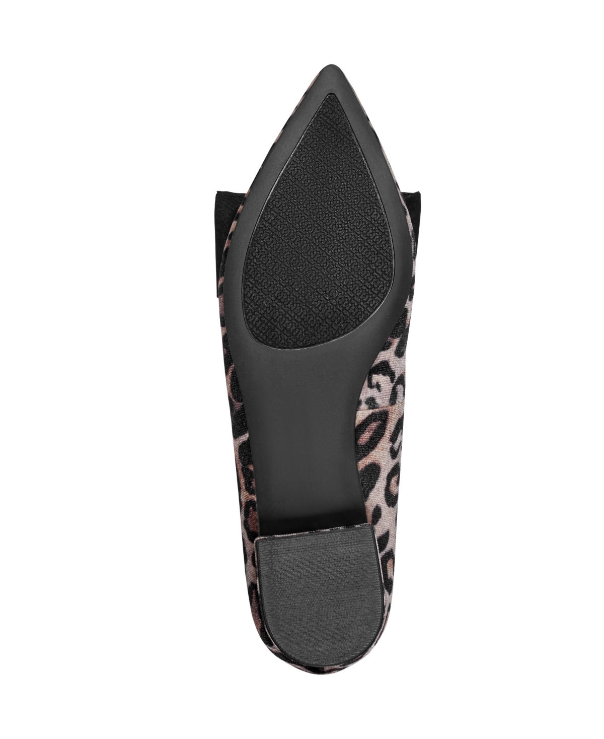 Bandolino Women's Auggie Bow Pointed Toe Tailored Loafers In Animal Print