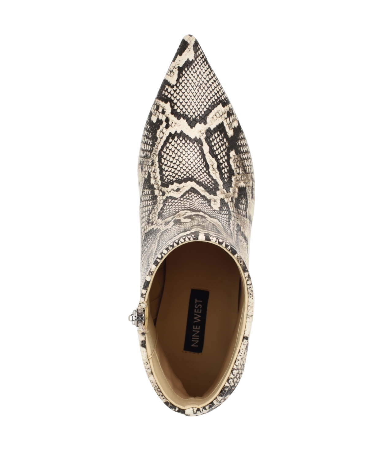 Nine West Women's Hamesa Pointy Toe Kitten Heel Booties In Multi