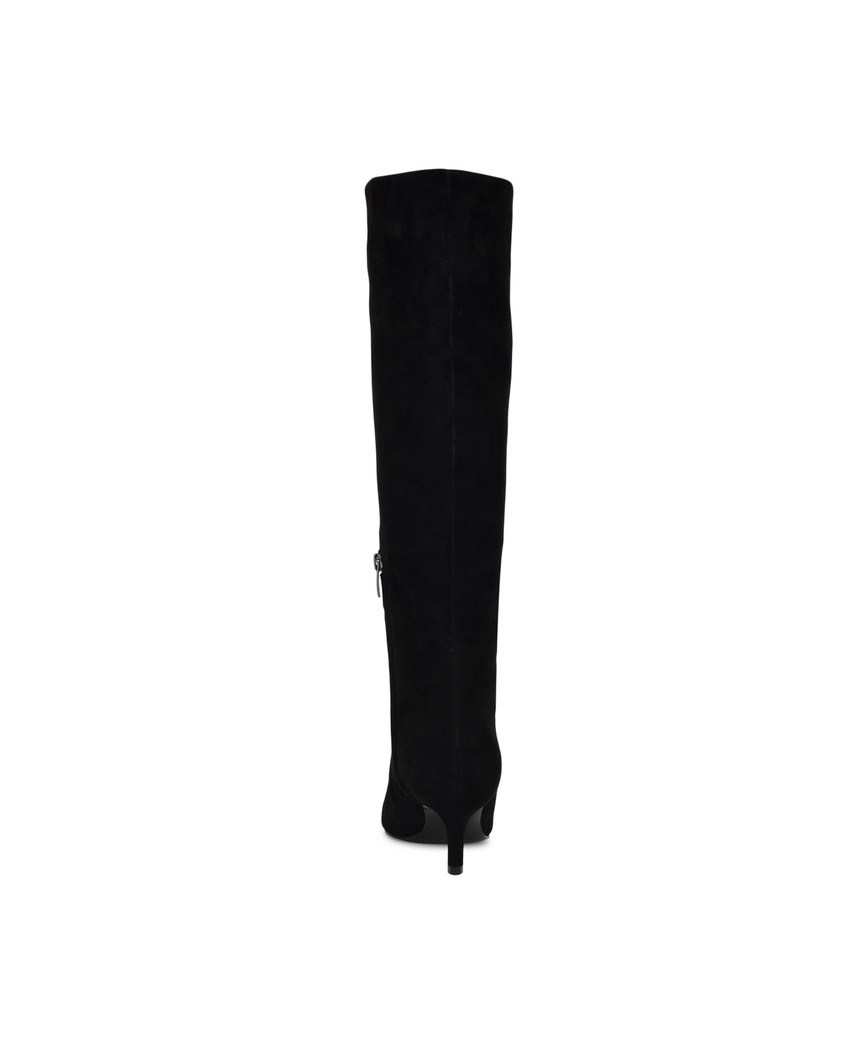Nine West Women's Caddy Wide Calf Tall Kitten Heel Boots In Black