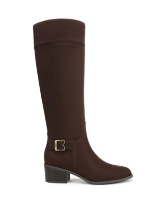 Women's Adeline Wide Calf Block Heel Zip Tall Boots