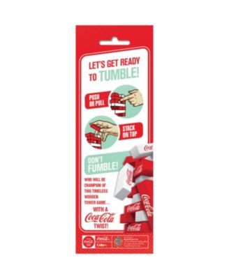 MasterPieces Family Games - Coca-Cola Travel Sized Tumble Tower